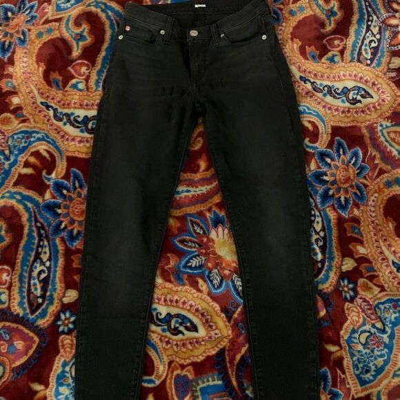 Hudson black women jeans size 28 - Picture 2 of 6